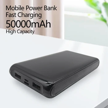 Prenosné 50000mAh PD 22.5 W Rýchle Nabíjanie Power Bank Dual USB Externé Batérie Pre Mobilný Telefón, Tablet Nabíjačka