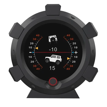 X95 Head-Up Displej HUD GPS Rýchlosti Vozidla Displej Inclinometer Univerzálne Ľahké Nainštalovať