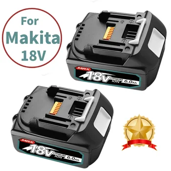 6.0 Ah BL1860, ktorý nahrádza pre Makita 18V batéria je kompatibilná s pre Makita 18V BL1850 1840 1830 akumulátorové náradie
