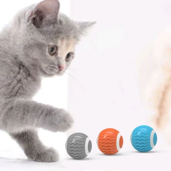 USB Nabíjateľné Inteligentná Hračka pre Psa Loptu Mačka, Pes Produkt Interaktívne Pet Loptu Hračka Automatické Presúvanie Rolling Loptu pre Indoor Cat Kitten