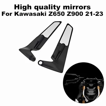 Vhodné pre Kawasaki Z650 Z900 Z1000 Z750R/S J300 ER-6N W800 ZRX1200 motocykel spätného zrkadla, high-kvalitné strana zrkadlo
