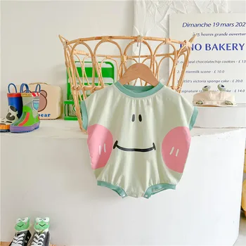 LILIGIRL Letné Detské Oblečenie Roztomilé Žaby Jeden Kus Baby Chlapci Kombinézu Dojčenské Oblečenie