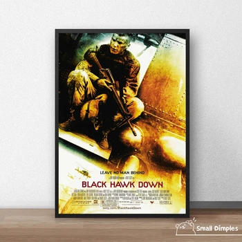 Black Hawk Down 2001 Klasický Filmový Plagát Plátno Art Print Domáce Dekorácie Nástenné Maľby ( Bez Rámu )