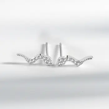 Móda Had Minimalizmus Krásne Malé Zviera Piercing Stud Náušnice pre Ženy Šperky 2023 Trend Príslušenstvo Oorbellen