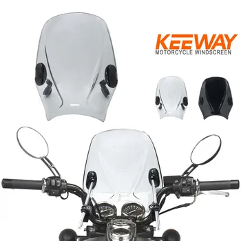 Univerzálny ABS Motocykel Čelné sklo čelné Sklo veterný štítok čelné Sklo Vzťahuje na Obrazovke Pre Keeway Superlight 125 / 150 / 200