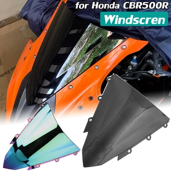 Pre Honda CBR500R CBR400R Čelné sklo Motocykel Vietor Sklo Deflektor Obrazovke Double Bubble CBR 500R 500 400 R 2016 2017 2018