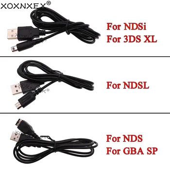 XOXNXEX 1PCS Dátový USB Nabíjačka Nabíja Napájací Kábel Kábel pre DS Lite DSL NDSL Pre NDSi 3DS Nové 3DS XL LL NDS GBA SP