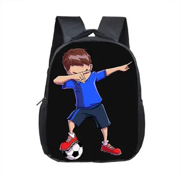Futbal Tlač Módne Mš Batoh detský Zaťaženia Zníženie Polyester Taška cez Rameno Mochila Feminina Školské tašky