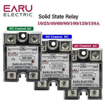 SSR-25DA SSR-40DA SSR-40AA SSR-40DD SSR 10A 25A 40A 60A 80A 100A DD DA AA Solid State Relé Modul pre PID regulácia Teploty