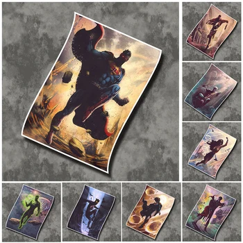 Avengers, Film Plagáty Superhrdina Superman Plátno Na Maľovanie Miestnosti, Nástenné Dekorácie, Obrazy Na Stenu Umenie Výtlačkov Obývacia Izba Domova