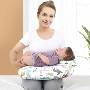 Multifunkčné Dojčiace Vankúš na Dojčenie a Pás Podporu Ideálny pre Novorodencov a Mamičky Dojčiace Vankúš