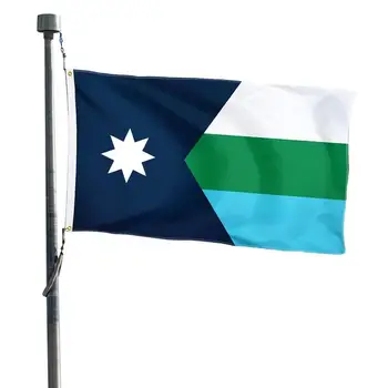 Štátne Vlajky Svetlý Vzor Polyester Vlajka S Mosadznými osadené priechodkami Fade Dôkaz Veľký Banner Pre Záhradné 3X5 Ft Všetky Počasie
