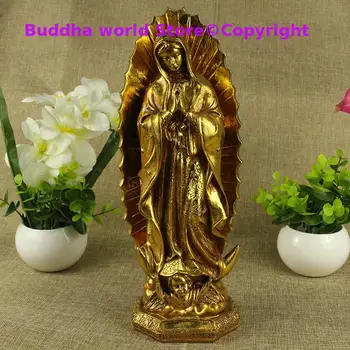 30 CM Veľké # Kresťanstvo, Katolicizmus rodiny účinné požehnanie panny Márie z Guadalupe Panny Márie Živice Boh socha Ornament