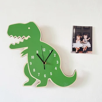 Hodiny Dinosaura Nástenné Hodiny Pre Office Obývacia Izba Domova Odolný Jednoduchá Inštalácia