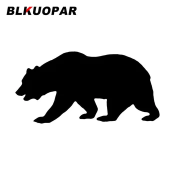 BLKUOPAR Medveď Zvieratá Grafika Creative Auto Samolepky Occlusion Poškriabaniu opaľovací Krém Odtlačkový Zábavné Osobnosti JDM Dvere Auta Protector