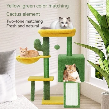 Mačka preliezkami Mačacie Stromy Cat Tower Nábytok Všetkých ročných Obdobiach Univerzálny All-in-one Multifunkčné Skákanie Platformu domáce zvieratá