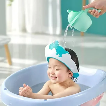 Bezpečné Šampón, Sprchovací Kúpanie Vaňa Chráni Mäkké Spp Klobúk Pre Baby Kúpeľ Umývanie Čiapky Pohár Vlasy Štít Deti Kúpanie Sprcha Spp Klobúk