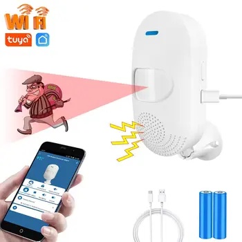 Tuya WiFi Domov Zlodej Snímač Infračerveného Alarm Detektor Pohybu PIR Senzor Inteligentný Život APP Zabezpečenia Ochrany Diaľkové Monitorovanie APLIKÁCIE