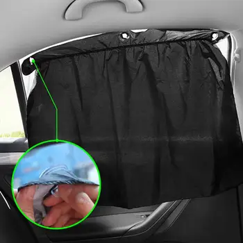 2 KS Univerzálny Automobilový UV Ochrany Slnečník Sacie Auto Styling Zadné Bočné Okná čelné Sklo Protislnečnú Ochranu Okno Opony