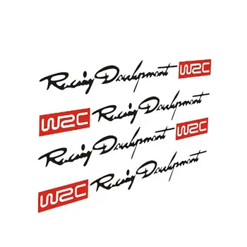 4Pcs Auto Rukoväť Nálepky WRC Rally Preteky Prúžok Auto Obtlačky Vinyl na Land Rover discovery 2 3 4 freelander 1 2 a9