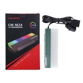 pre M. 2 SSD CM-M73S Chladič Pevného Disku Chladič s ARGB Tepelnej P