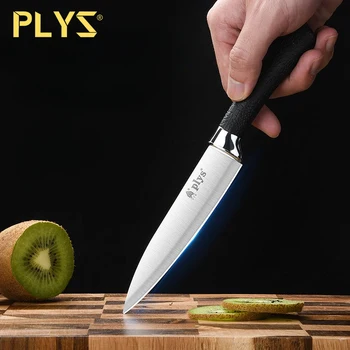 PLYS-Vonkajšie ovocie rezací nôž z nehrdzavejúcej ocele, nástroj nôž set, prenosné nôž pre kemping gril, rezanie nožom