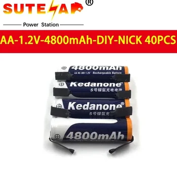Vhodné pre všetky druhy elektronických zariadení, osvetlenia Ni MH AA 1.2 V oplaadbare batérie NIMH 4800 MAH