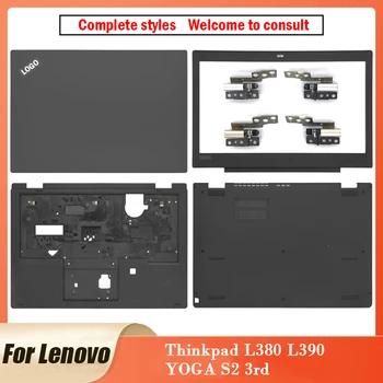 NOVÉ Originálne Lenovo Thinkpad L380 L390 JOGY S2 3. Notebook, LCD Zadný Kryt Predného Panelu Závesy opierka Dlaní Spodnej Prípade 13,3 Palca