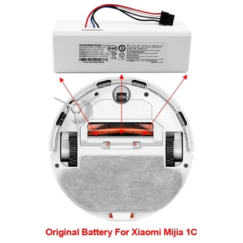 pre Xiao Robot Batérie 1C P1904-4S1P-MM Mijia Mi Vysávač Zametanie Zberného Robot Náhradné Batérie G1