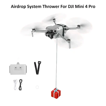 Airdrop Systém Vrhacie Pre DJI Mini 4 Pro Drone Dávkovač Mora Rybárske Návnady Darček Krúžok Záchranu Dodanie Airdropping Kvapkadla