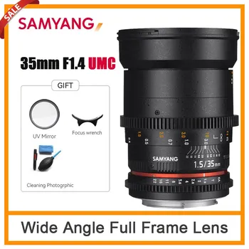 Samyang 35mm F1.4 AKO UMC širokouhlý Objektív Pre Full Frame Sony E/Canon Nikon M4/3 Pentax K Fotoaparátu