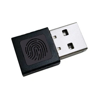 2X Mini USB snímač Odtlačkov prstov, Modul Zariadení USB Fingerprint Reader Pre Windows 10 11 Dobrý deň, Biometrie, Bezpečnostný Kľúč