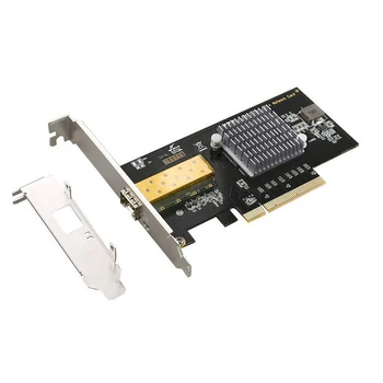 10 Gigabit PCIE Sieťová Karta Pre 82599 Server Optického Vlákna Ploche PCI-E X8 Adaptér LAN SFP 10Gbit Sieťová Karta