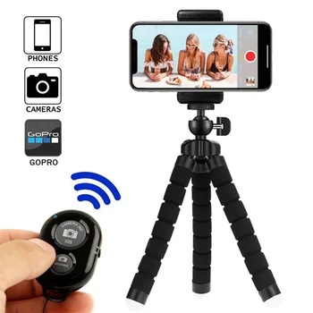 Smartphone Stojan Na Mobil Stojan Na Mobil Monopod Statív Pre Fotoaparát Držiteľ Selfie Bluetooth Kompatibilné Diaľkové Spúšte