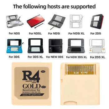 2023 R4 SDHC Adaptér Bezpečné Hry Flashcard Pálenie Karty Secure Digital Memory Card Hra Karty Prenosné Flashcard Pre NDS/NDSL