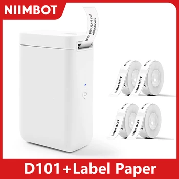 Niimbot D101 Štítok Mini Tlačiarne Prenosné Tepelné UV Tlačiareň Bez Atramentu Samolepiace Etikety Maker Tlačiarne Pre Samolepky