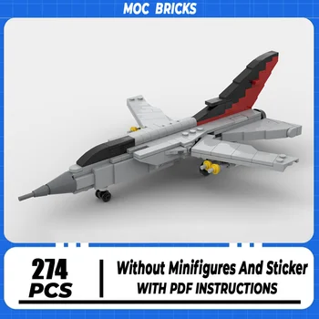 Moc stavebným Vojenské Série 1:72 Rozsahu Panavia Tornado ADV F. 3 Model Lietadla Technológie Tehly DIY Montáž Fighter Hračky