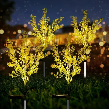 Solárne LED Ohňostroj Víla Svetlo Vonkajšie Záhradné Dekorácie Trávnik Cesta Svetla na Terasu Dvore Strany Vianoce Svadba