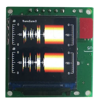 Hudobné Spektrum Displej Analyzer 1.3 Palcový LCD displej, MP3 Zosilňovač Zvuku Indikátor Úrovne Rytmus Vyvážené VU METER Modul