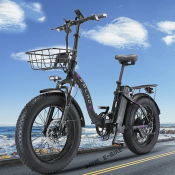 1000W Elektrický Bicykel pre Dospelých 48V 20AH Vymeniteľné Batérie Skladacia Elektrické Bicykle Klince 20