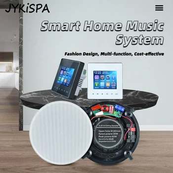 Smart Home Theater Audio Bluetooth Stenu Zosilňovač Hudby Panel s HIFi Stereo 5.25 palcový Koaxiálny Stropný Reproduktor pre Izba Domov