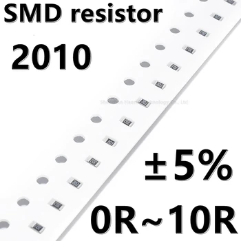 (100ks) 2010 5% SMD rezistora 0R 1R 1.2 R 1.3 R 1.5 R 1.6 R 1.8 R 2R 2R2 2R4 2R7 3R 3R3 3R6 3R9 4.3 R 4.7 R 5R1 5R6 6R2 6R8 7R5 8R2 10R