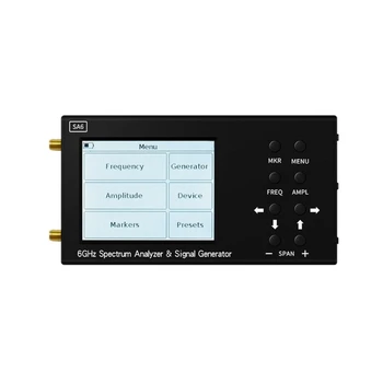 3.2 Palcový TouchColored Obrazovke SA66G Spektrum Analyzer Wifi CDMA 35-6200Mhz W3JD