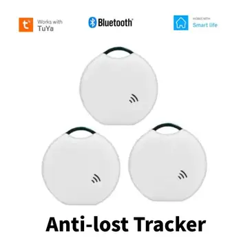 Tuya Anti-Stratené Zariadenie Prenosné Pet Dieťa Tracker Key Finder Locator Mini Dva-spôsob Vyhľadávania Polohy Bezpečnostný Alarm Pre Inteligentný Život