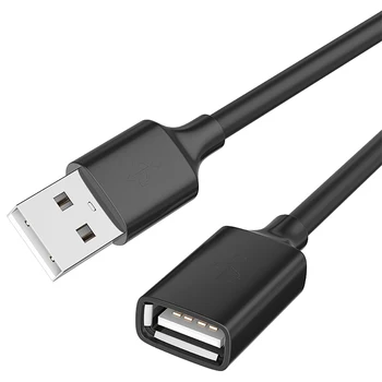 Predlžovací Kábel USB mužmi A/F Ventilátor Plnenie Banky konektorom USB Rozhranie Klávesnica Vhodná Pre PC, TV Mobilné Pripojenie Kábla