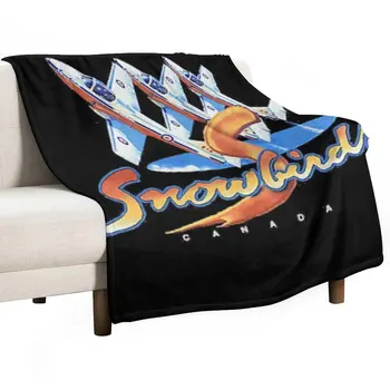 Royal Canadian Air Force Snowbirds Hodiť Deka posteľ koberčeky Prikrývky Na sedacie súpravy