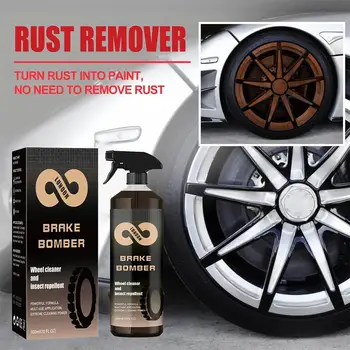 Auto Kolesá Leštenie Železa Cleaner Rust Remover Sprej 120/300 ml Železa Prachu, Umývanie Auto Detail Rim Rekonštrukcii Starostlivosť o Vozidlo