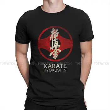 Základné Módne Tričká Kyokushin Karate Hra Mužov Grafické Textílie Topy Tričko Okolo Krku