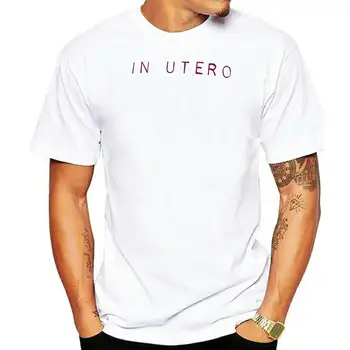 Zriedkavé vypredané BIELA KANYE WEST NIRVAN Tour Kamufláž V UTERO BOH tričko Tričko Hot Predaj Oblečenia