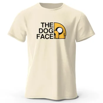 Grafické T Košele pánske Jake Psa Vytlačené T Shirt Nadrozmerné Zábavné Grafické Tees pre Mužov, Ženy, Topy Tees Nadrozmerné T-Shirt